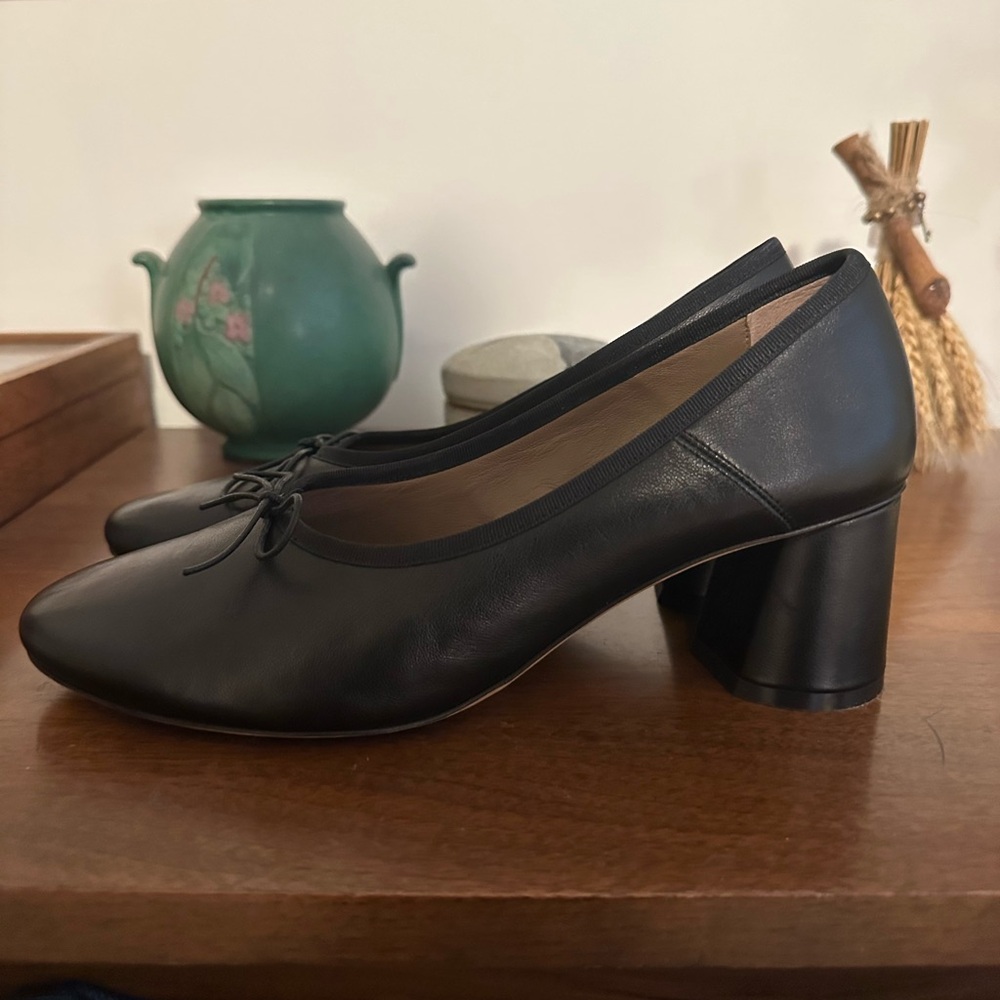 Mansur Gavriel Black Dream Ballerina Pumps size 39.5 - Picture 2 of 6